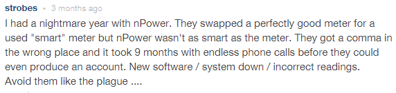 Npower given two months to fix billing errors - comment